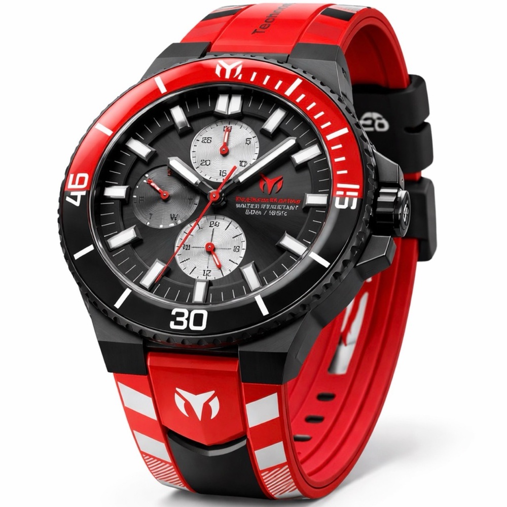 TM-525039 - TechnoMarine
Racing Legends Men's Watch-43mm, Red, Black New in Box